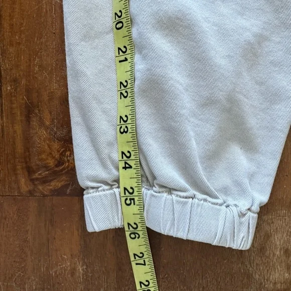 James Perse soft drape Casual Drawstring Jogger Pants - Light Beige size 3 Large